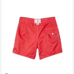 Birdwell Beach Britches Red Board Shorts. NWOT